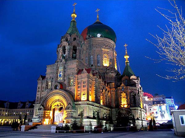 Natal na China - Catedral de Santa Sofia