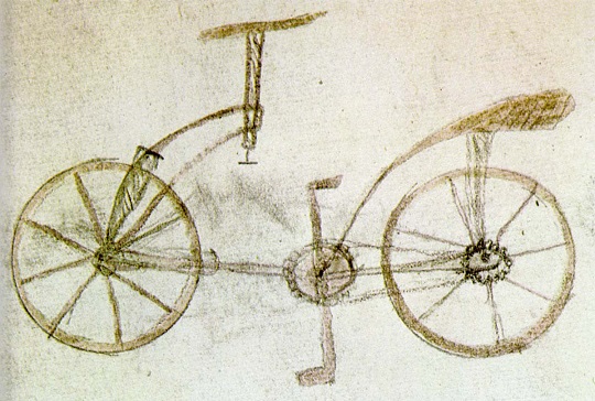Bicicleta de Leonardo da Vinci